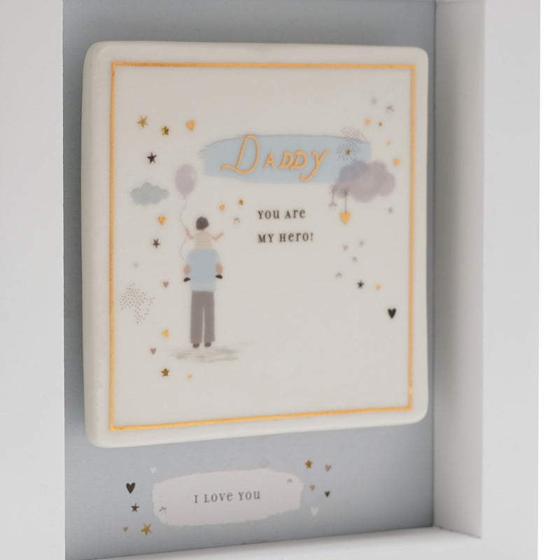 The Little Things Boxed Plaque - Daddy