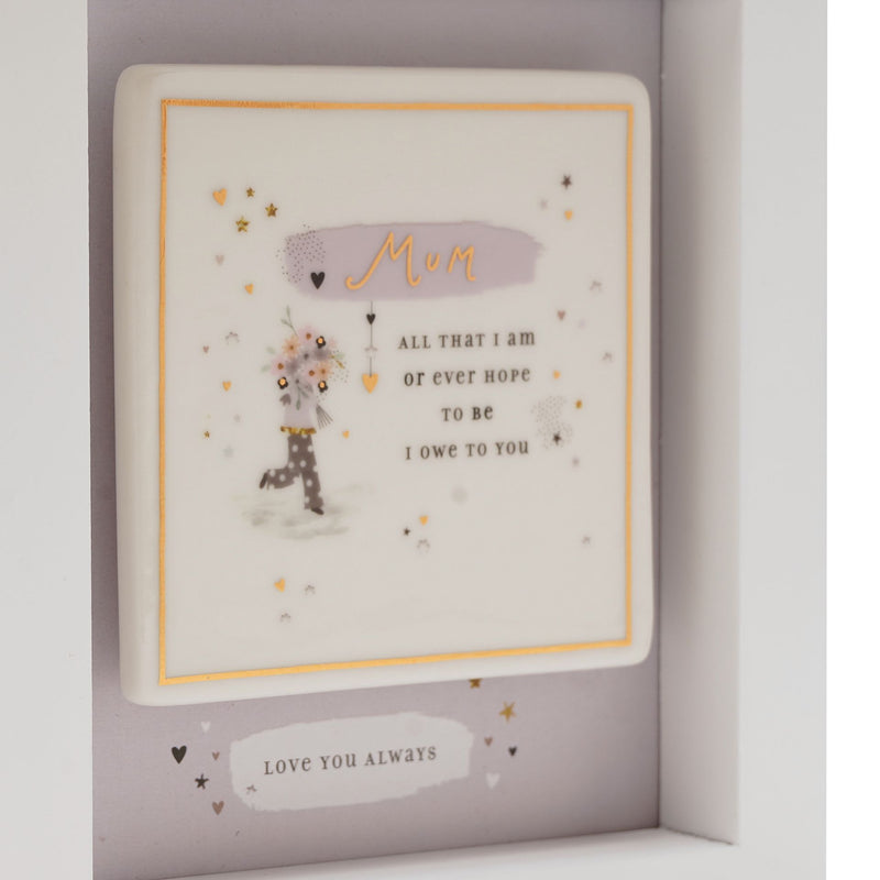 The Little Things Boxed Plaque - Mum