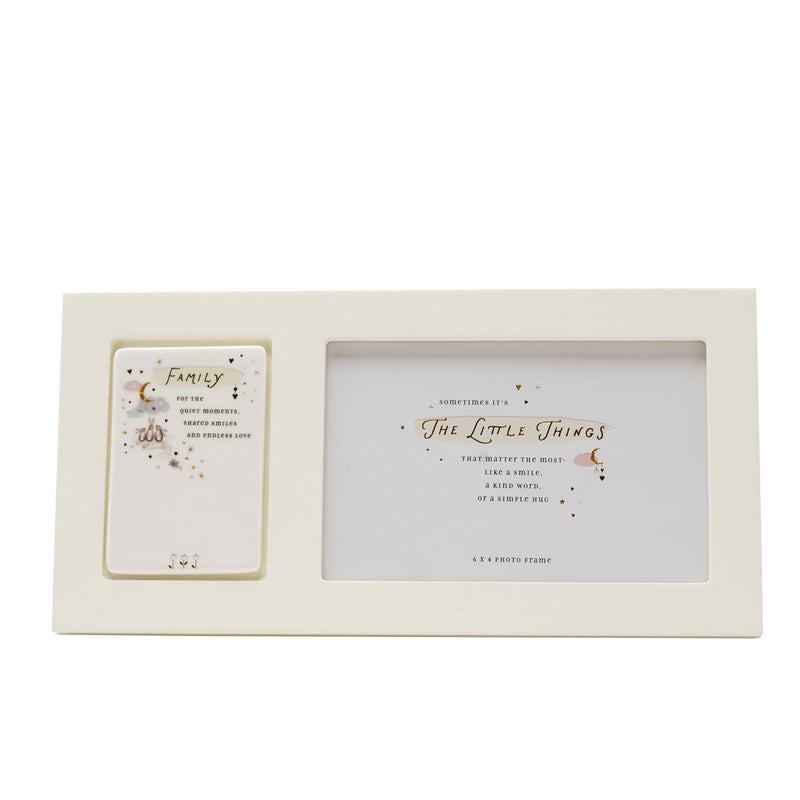 The Little Things Photo Frame 6" x 4" - Family
