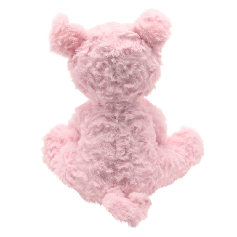 Pedro the plush pig soft toy 23cm, rear view