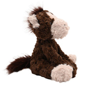 Harry the plush sitting horse soft toy 22cm, side profile view