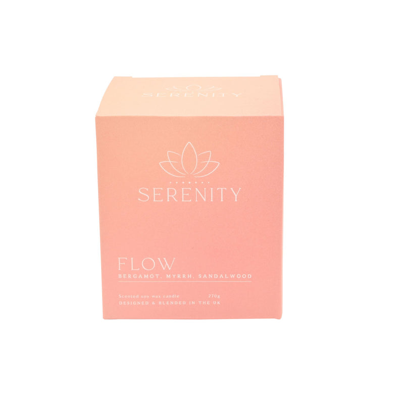 Serenity Flow Candle 270g Bergamot, Myrrh & Sandal