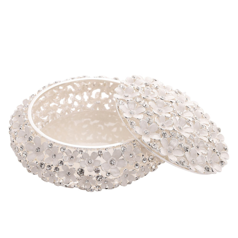Sophia Classic Daisy Open Work Trinket Box