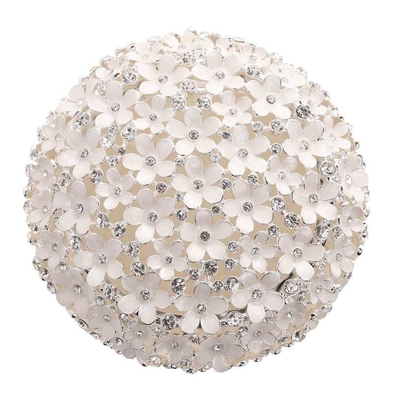 Sophia Classic Daisy Open Work Trinket Box