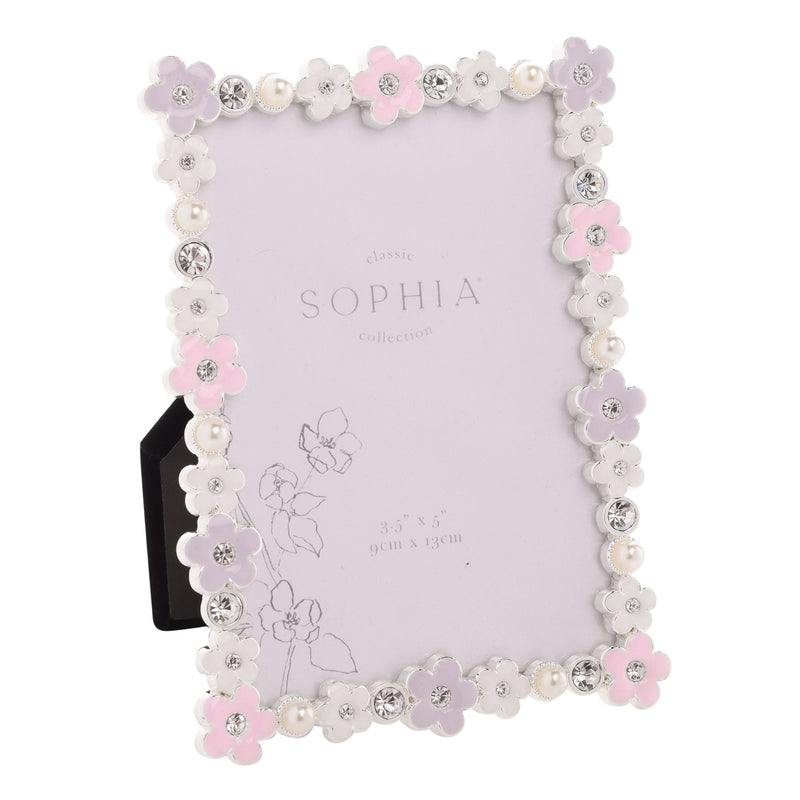 Sophia Classic Daisy 3.5" x 5" Frame - Pastel