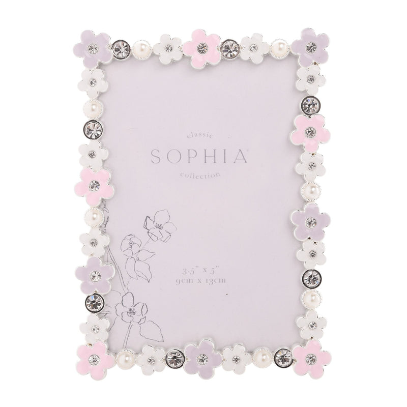 Sophia Classic Daisy 3.5" x 5" Frame - Pastel