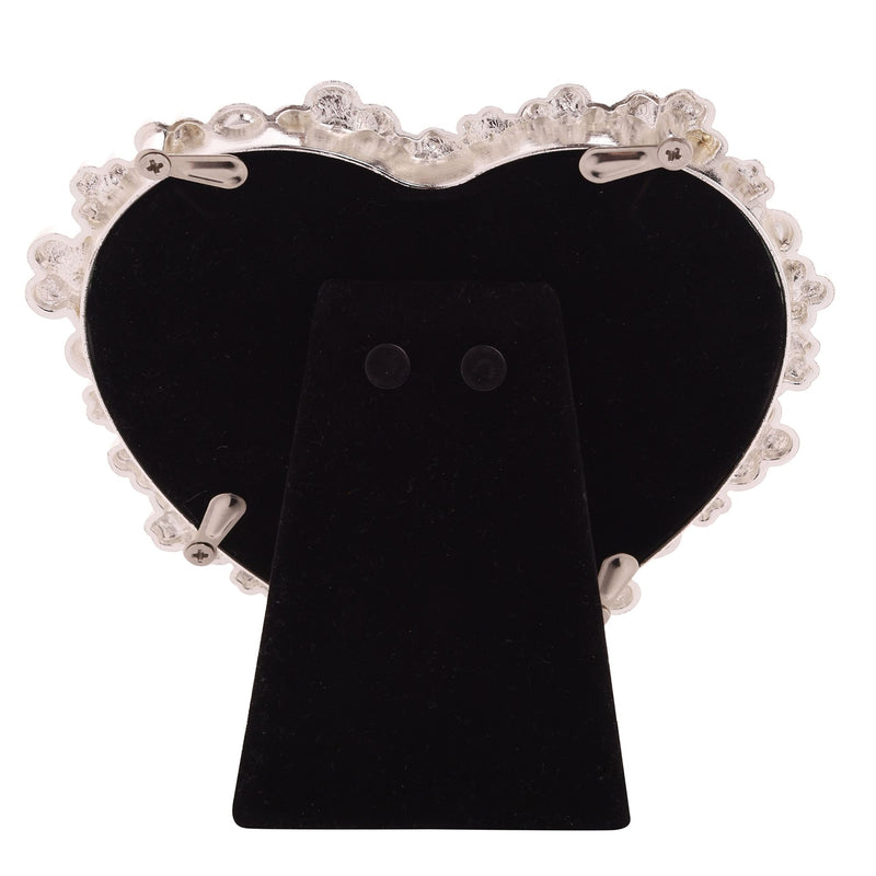 Sophia Classic Daisy 4 x 6 Heart Frame - White