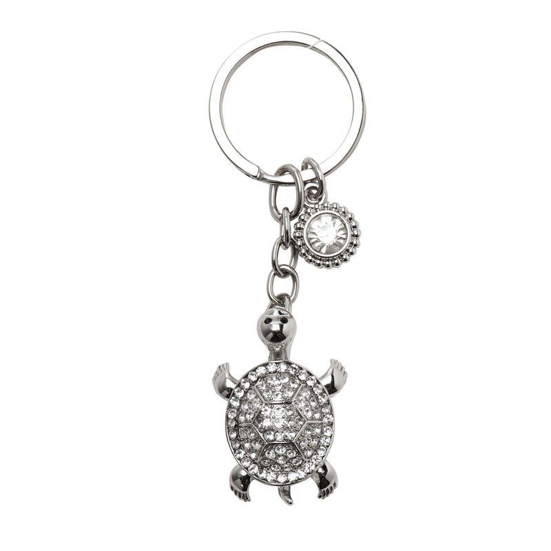 Sophia Classic Crystal Turtle Keyring
