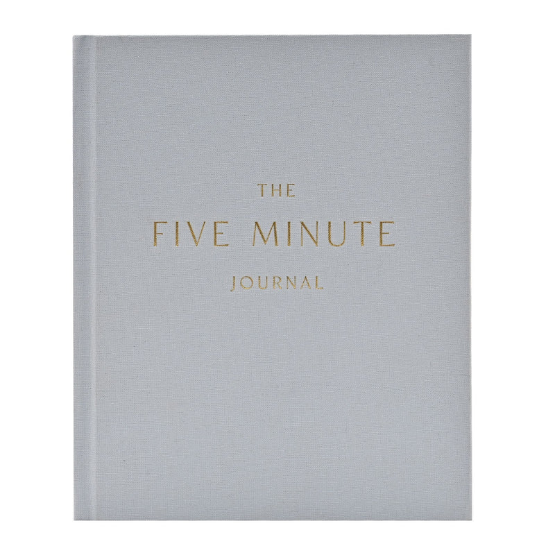 Serenity 5 Minute Journal front cover, clean product shot on plain background
