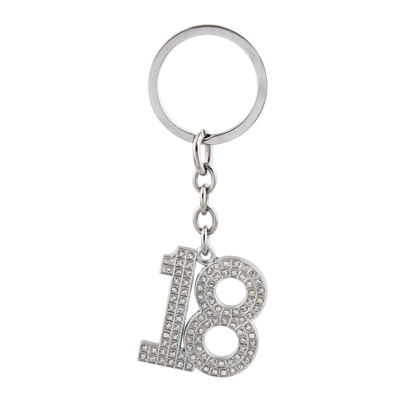 Milestones Crystal Keyring - 18