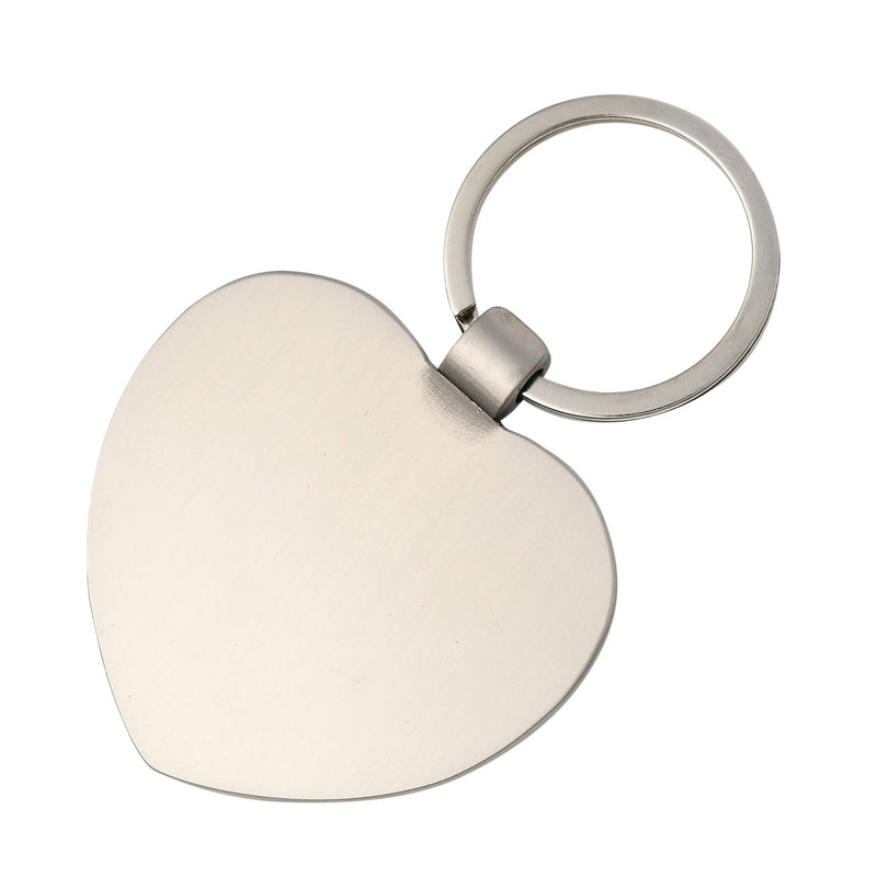 With Love Heart Keyring - Love